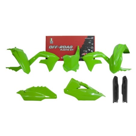 Kit de plástica RACETECH (6 piezas ) - Verde