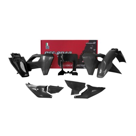 Kit de plástica RACETECH (7 piezas) - Negro