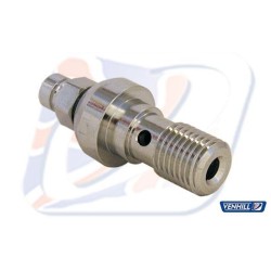 Tornillo con sangrador 3/8¨ Venhill cromado