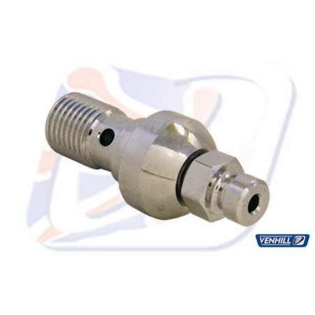 Tornillo con sangrador 3/8¨ Venhill cromado