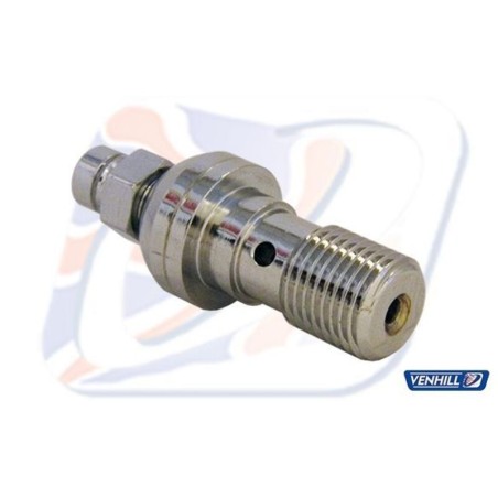 Tornillo con sangrador M10x1 Venhill cromado