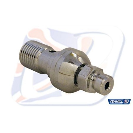 Tornillo con sangrador M10x1 Venhill cromado