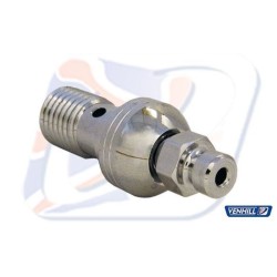 Tornillo con sangrador M10x1.25 Venhill cromado 2