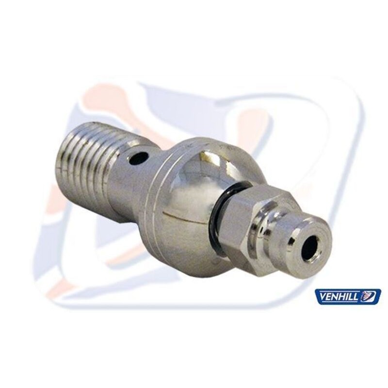 Tornillo con sangrador M10x1.25 Venhill cromado