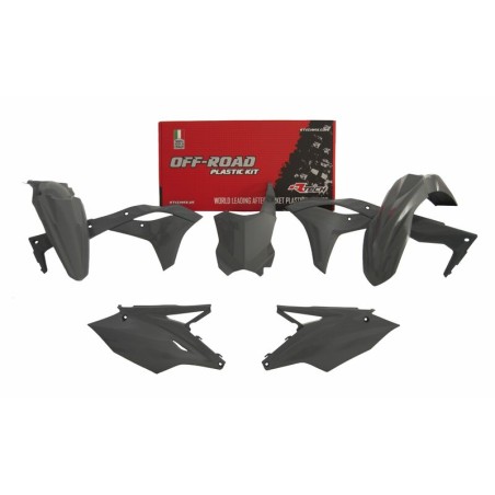 Kit de plástica RACETECH (5 piezas) - Gris