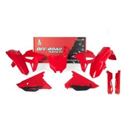 Kit de plástica RACETECH (7 piezas ) - Rojo