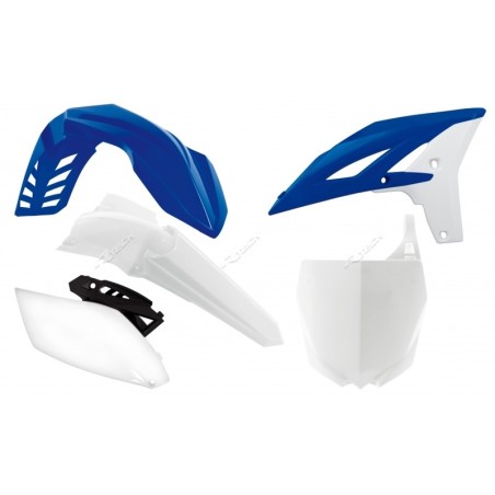 RACETECH Plastic Kit OEM Colour (2013) Blue/White Yamaha YZ250F