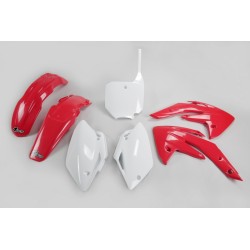 Kit de Plástica UFO OEM Color Rojo / Blanco Honda CRF150R / 150F