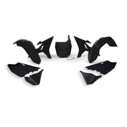 Kit de plástica RACETECH (6 piezas) - Negro