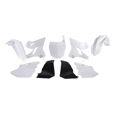Kit de plástica RACETECH (6 piezas) - Blanco