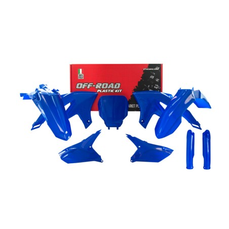 Kit de plástica RACETECH (6 piezas) - Azul