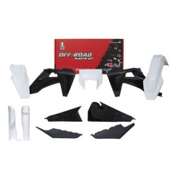 Kit de plástica RACETECH (7 piezas ) - Negro