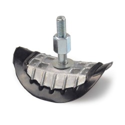 Freno cubierta papillón aleación y goma para llanta trasera 2,5