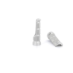 Reposapiés Racing V PARTS aluminio natural 2