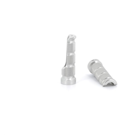 Reposapiés Racing V PARTS aluminio natural