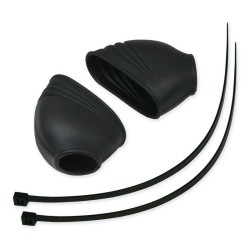 Fundas de goma para estriberas RFX Race (negro) Universal