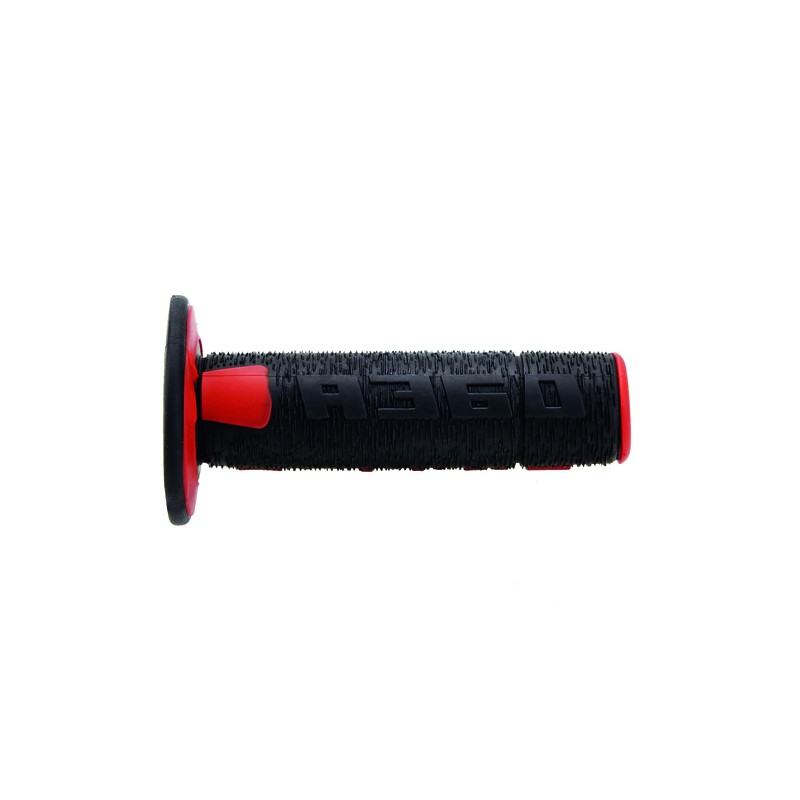 Puños Domino Off Road A360 negro/rojo A36041C4042A7-0