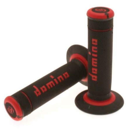 Puños off road DOMINO Extrem negro/rojo A19041C4240