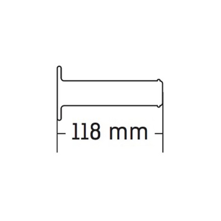 Puños off road DOMINO Extrem negro/naranja A19041C4540