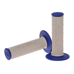 Puños compuestos dobles RFX Pro Series con centro gris (gris/azul), pareja
