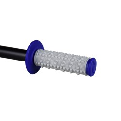 Puños SCAR X2R Dual Density Full Diamond - Gris / Azul 2