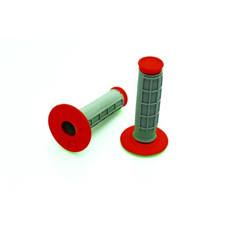 Puños Bihr media rejilla Color rojo