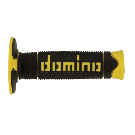 Puños off road DOMINO DSH negro/amarillo A26041C4740