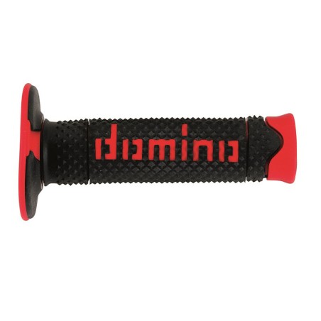Puños off road DOMINO DSH negro/rojo A26041C4240