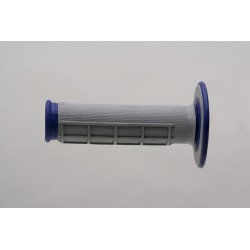 Puños Renthal Dual MX medio cuadradillo blando azul G157 2