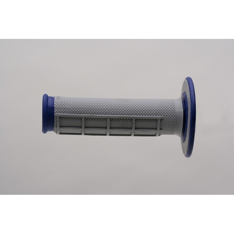 Puños Renthal Dual MX medio cuadradillo blando azul G157