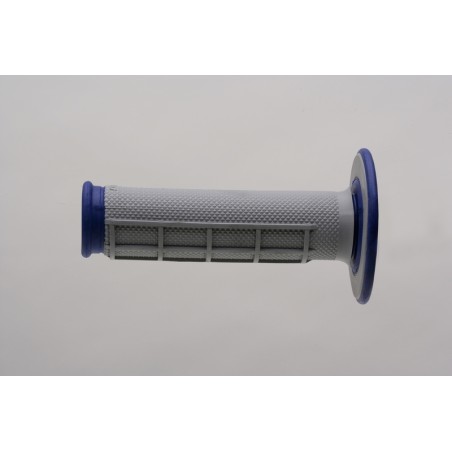 Puños Renthal Dual MX medio cuadradillo blando azul G157