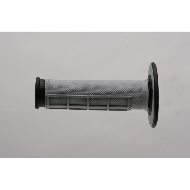 Puños Renthal Dual MX medio cuadradillo blando gris G151