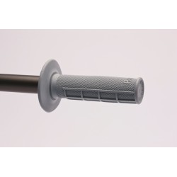 Puños Renthal MX medio cuadradillo blando gris G086 2