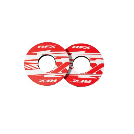 Donuts para puños RFX Sport (X rojo), pareja