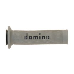 Puños racing DOMINO 126mm gris/negro A01041C4052