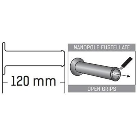 DOMINO A350 Touring Grips No Waffle