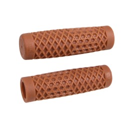 Puños ODI Vans/Cult V-Twin 1'' Gum Rubber Beige