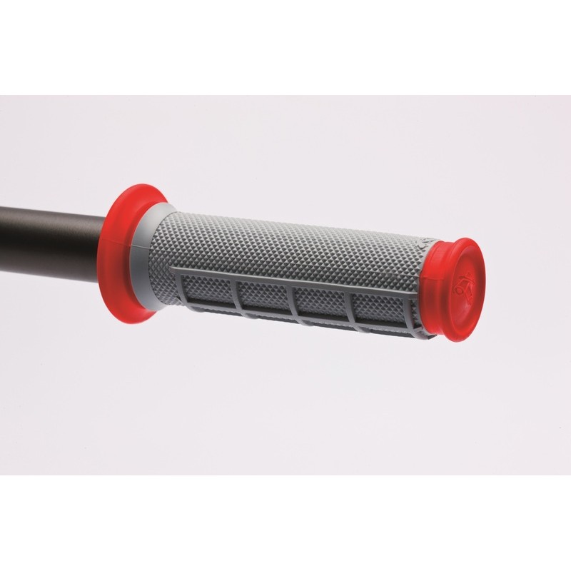 Puños Renthal Dual ATV full diamond rojo G169