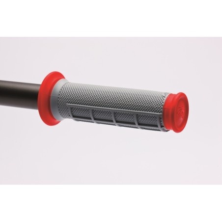 Puños Renthal Dual ATV full diamond rojo G169