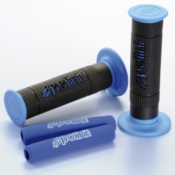 Puños Polini 2 colores Big Evolution negro/azul (3410027)