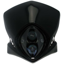 Faro con careta Bihr Viper negro