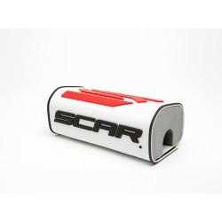 Protector/morcilla de manillar SCAR 3D (para manillar sin barra) - Blanco