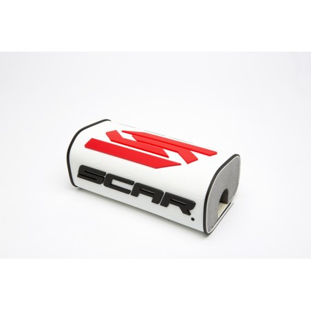 Protector/morcilla de manillar SCAR 3D (para manillar sin barra) - Blanco