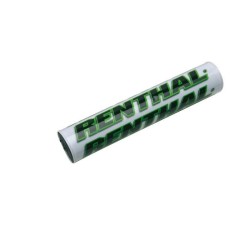 Protector/Morcilla barra superior de manillar RENTHAL blanco/verde 205mm P269