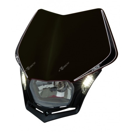 Careta con faro RACETECH led