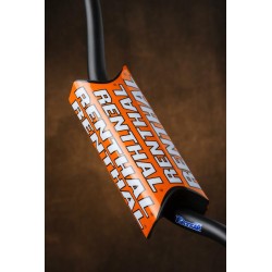 Protector/Morcilla de manillar sin barra superior equipo oficial Renthal naranja P276