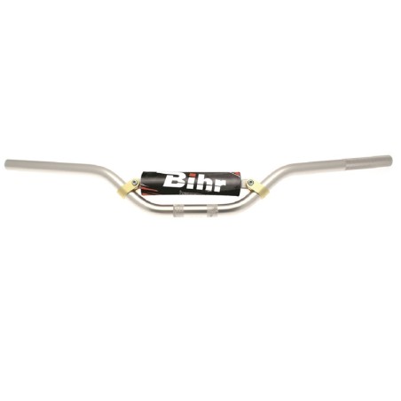 Morcilla protectora BIHR para manillar con barra negro/rojo