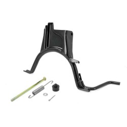 Caballete central V PARTS negro