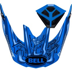 Kit Visera + Mentonera BELL Moto10 Spherical FH DID - Azul