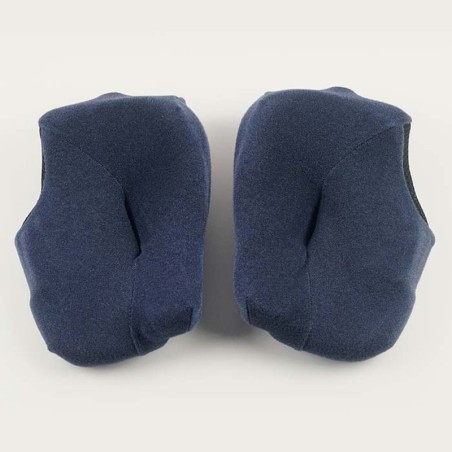 Carrilleras ARAI, 12 mm. Azul